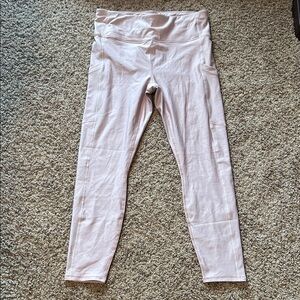 Fabletics Soft Blush Cold Weather Leggings